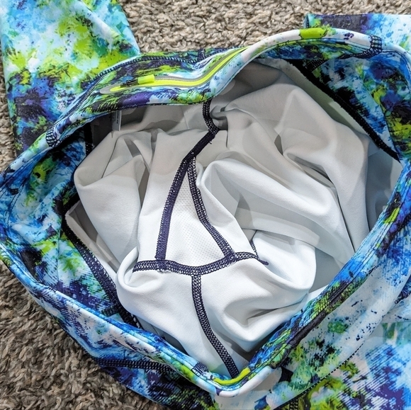 Athleta blue green exercise workout leggings S - Picture 12 of 12